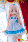 アニメ風 アダルトドール ピンク髪のメイド美少女 高級 シリコン製 軽量 二次元 セックスドール MW Girl 魔物姫 115cm バスト中 小寻 