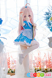 アニメ風 エロ人形 全身姿 メイド美少女 高級 シリコン製 軽量 二次元 セックスドール MW Girl 魔物姫 115cm バスト中 小寻 