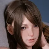 蛍火日記 Maxシリーズ 153cm Aカップ 三目 メイク① テニススタイルの美少女ラブドール リアル皮膚付き シリコン製 宣伝写真は口開閉機能付きの硬めシリコンヘッド