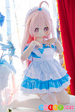 等身大 フィギュア ピンク髪のメイド美少女 高級 シリコン製 アニメドール MW Girl 魔物姫 115cm バスト中 小寻 