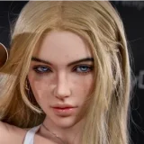 蛍火日記 Maxシリーズ 153cm Aカップ 三目 メイク① テニススタイルの美少女ラブドール リアル皮膚付き シリコン製 宣伝写真は口開閉機能付きの硬めシリコンヘッド