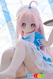 アニメドール 最新 ピンク髪のメイド美少女 セックスドール MW Girl 魔物姫 115cm バスト中 小寻 