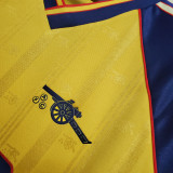 88-89 Arsenal Away Retro Jersey/88-89阿森纳客场