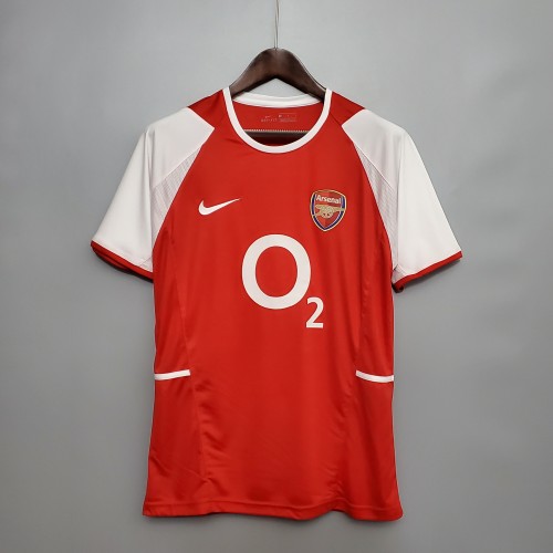 2002 Arsenal Home Retro Jersey/2002 阿森纳主场