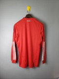 2012 Real Madrid Red Long Sleeve Retro Jersey/2012皇马红色长袖