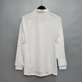 11-12 Real Madrid Home Long Sleeve Retro Jersey/11-12 皇马主场长袖