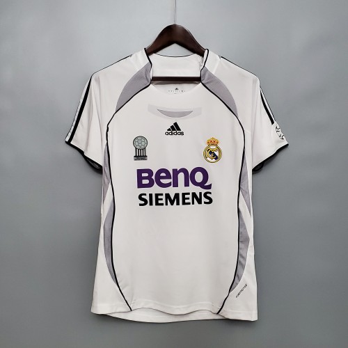 06-07 Real Madrid Home Retro Jersey/06-07皇马主场