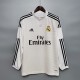 14-15 Real Madrid Home Long Sleeve Retro Jersey/14-15皇马主场长袖