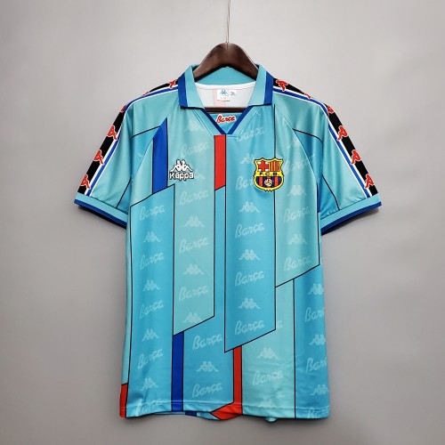 96-97 Barcelona Away  Retro Jersey/96-97 巴萨客场