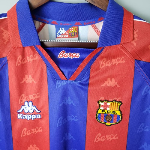 96-97 Barcelona Home Retro Jersey/96-97 巴萨主场