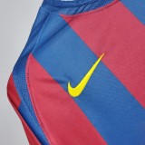 2006 Barcelona UEFA Champions League Home Retro Jersey/2006 巴萨主场，欧冠版本