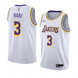 Lakers Retro Round Neck Hot Pressed Jersey