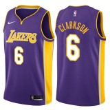 Lakers Violet V-Neck Hot Pressed Jersey