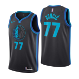 Dallas Mavericks Black Hot Pressed Jersey