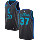 Dallas Mavericks Black Hot Pressed Jersey