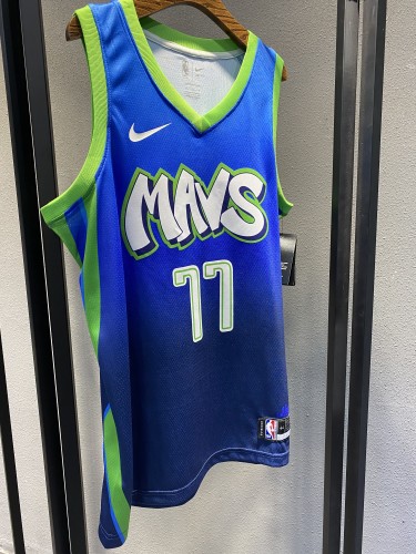 Dallas Mavericks Gradient Blue  Jersey