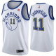 Golden State Retro White Hot Pressed Jersey