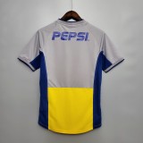 2002 Boca Juniors Away Retro Jersey/2002博卡客场