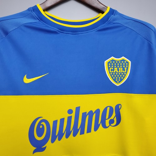 99-00 Boca Juniors Home Retro Jersey/99-00 博卡青年主场