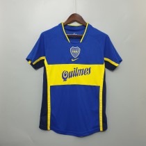 2001 Boca Juniors Home Retro Jersey/2001博卡主场