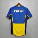 2002 Boca Juniors Home Retro Jersey/2002博卡主场