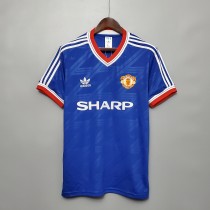 1986-88 Manchester United Third Retro Jersey/86-88 曼联第二客场