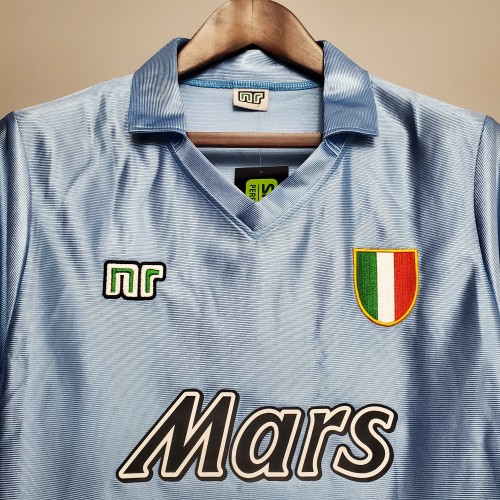 90-91 Napoli Home Retro Jersey/90-91 那不勒斯主场