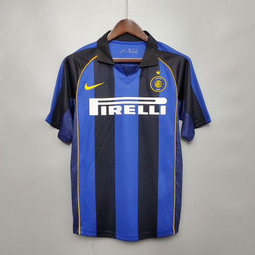 01-02 Inter Milan Home Retro Jersey/01-02国米主场