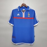 2000 France Home Retro Jersey/2000法国主场