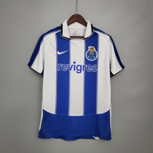 03-04 Porto Home Retro Jersey/03-04波尔图主场