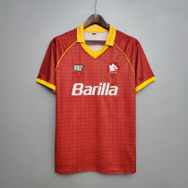 90-91 Roma Home Retro Jersey/90-91 罗马 主场 90-91 Roma Home Retro Jersey/90-91 罗马 主场
