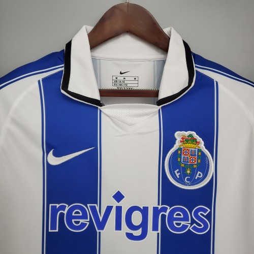 03-04 Porto Home Retro Jersey/03-04波尔图主场