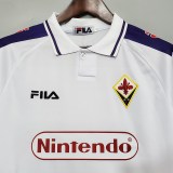 1998 Fiorentina Away Retro Jersey/1998 佛罗伦萨客场