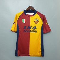 01-02 Roma Home Retro Jersey/01-02 罗马 主场 01-02 Roma Home Retro Jersey/01-02 罗马 主场