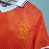 1991 HL Home Retro Jersey/1991 荷兰主场
