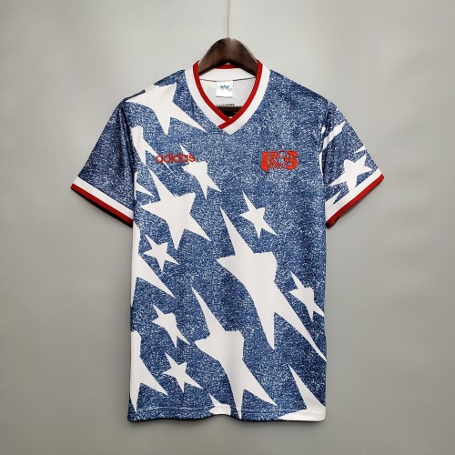 1994 USA Blue Retro Jersey/1994 美国蓝色