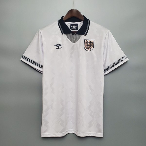 1990 England Home Retro Jersey/1990 英格兰主场