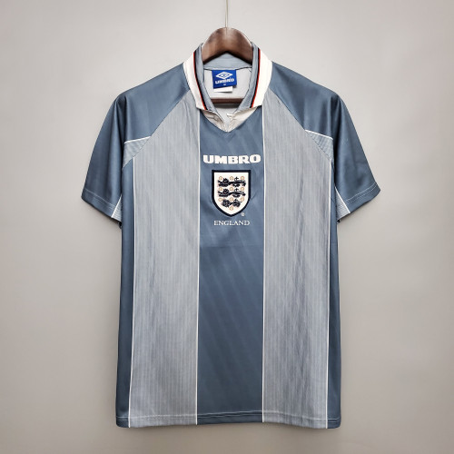 1996 England Away Retro Jersey/1996 英格兰客场