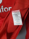 2005 Manchester United Home Red Long Sleeve Retro Jersey/2005曼联主场长袖