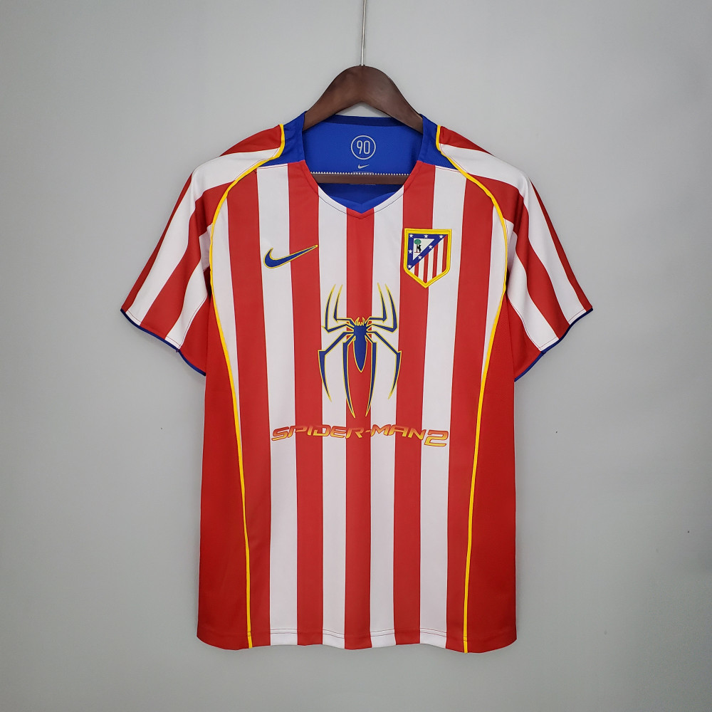Chemise Rétro Atletico Madrid En Coton - Taille S - Avec Boîte - Rare