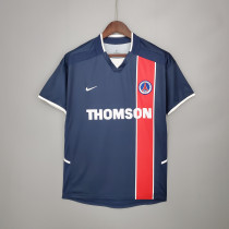02-03 PSG Home Blue Retro Jersey/02-03 PSG主场