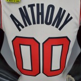 ANTHONY#00 Portland Trail Blazers Beige NBA Jersey S-XXL