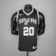 GINOBILI#20 Spurs Black NBA Jersey