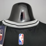 PARKER#9 Spurs Black NBA Jersey