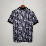 1990 England Retro black away fans version jersey/1990 英格兰客场