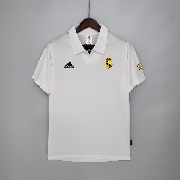 02-03 Real Madrid Retro Champions League Home Jersy/02-03 皇马主场欧冠版