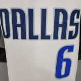 PORZINGIS#6 Mavericks home White NBA Jersey