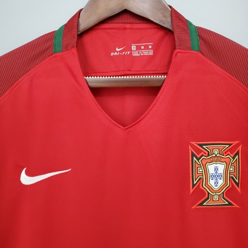 2018 Portugal Home Retro Jersey/2018 葡萄牙主场