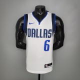 PORZINGIS#6 Mavericks home White NBA Jersey