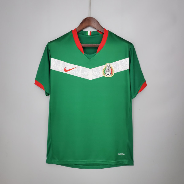 2006 Mexico Home Green Retro Jersey/2006 墨西哥主场